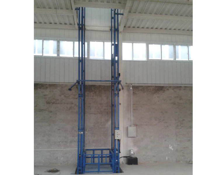 單缸雙柱鏈條導軌式升降作業平臺